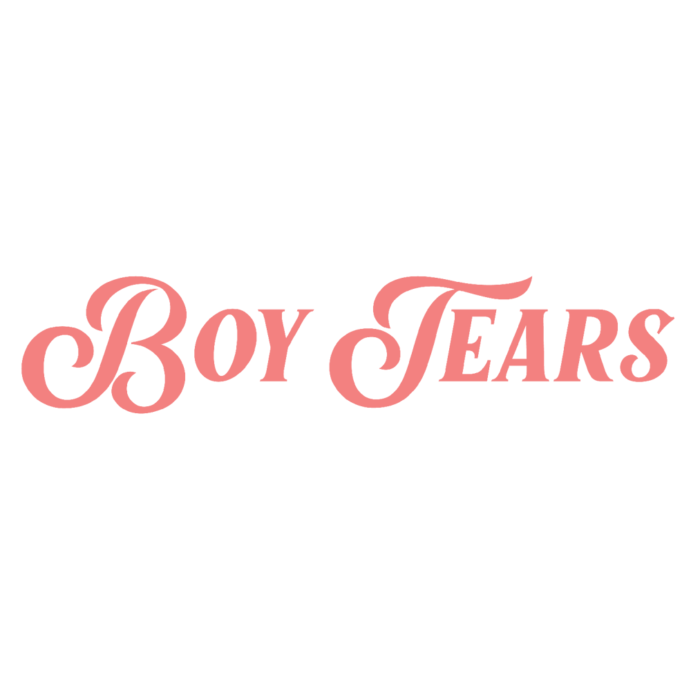 Boy Tears - Cropped Sweatshirt | Dusty Blue