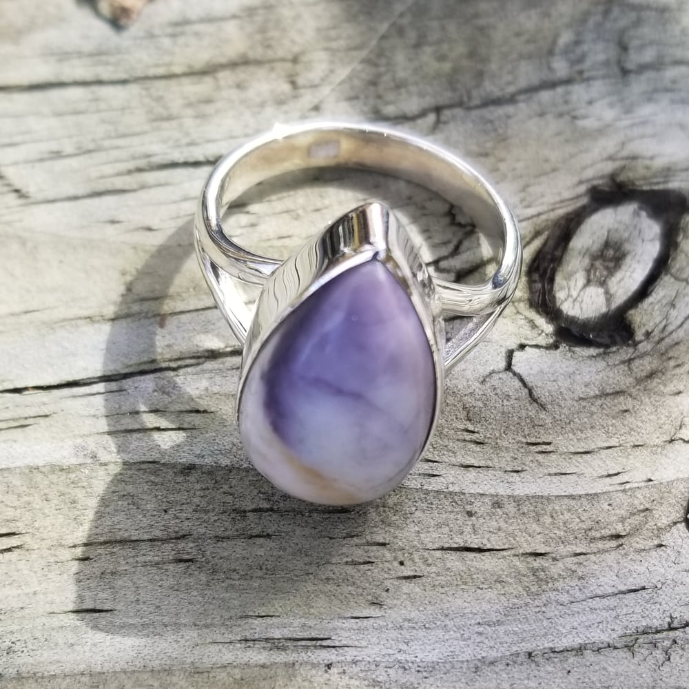 Image of Tiffany Stone Ring in Sterling 