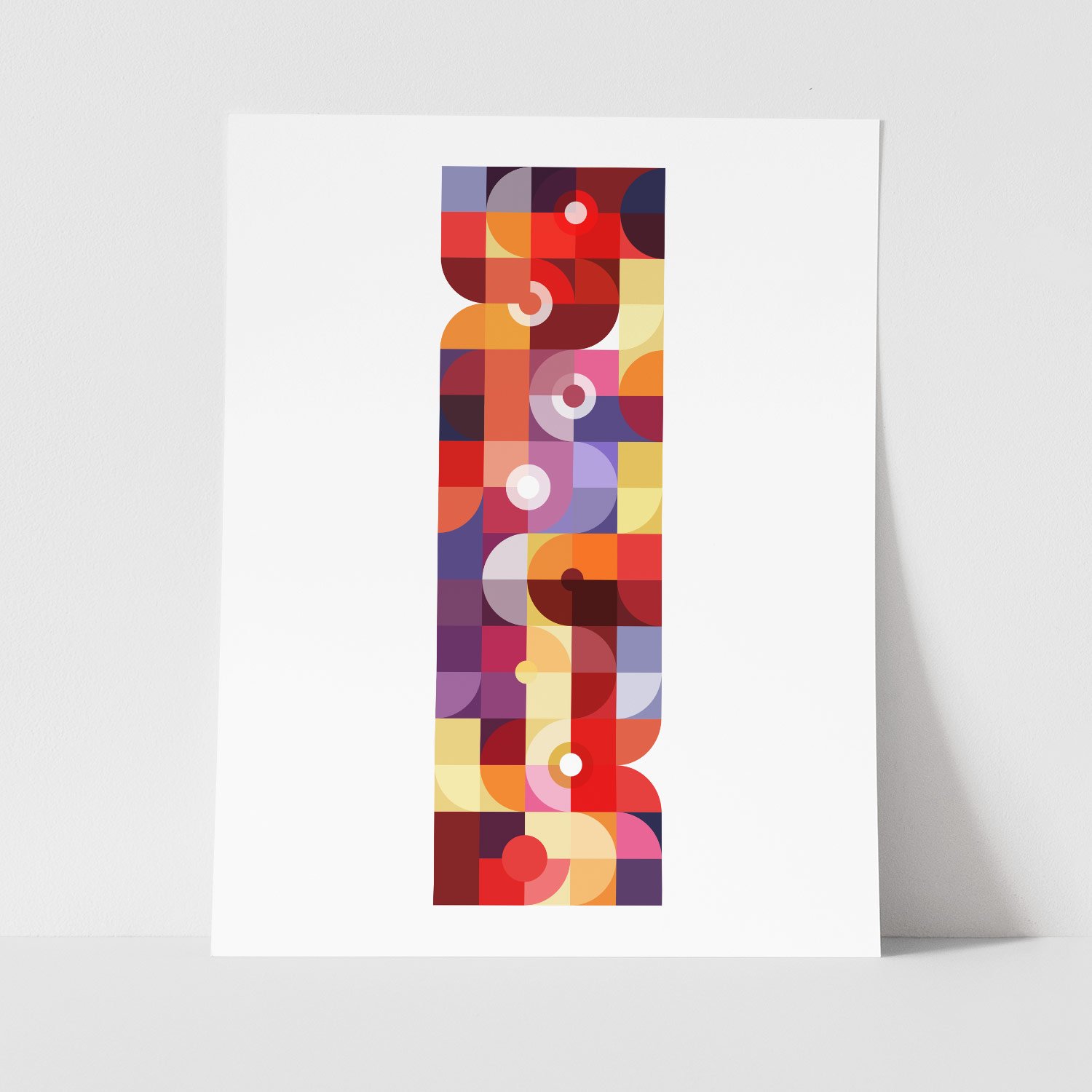 colorful abstract border design