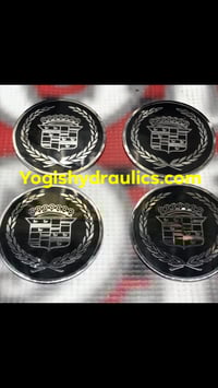 Image 2 of Black & chrome Cadillac chips 