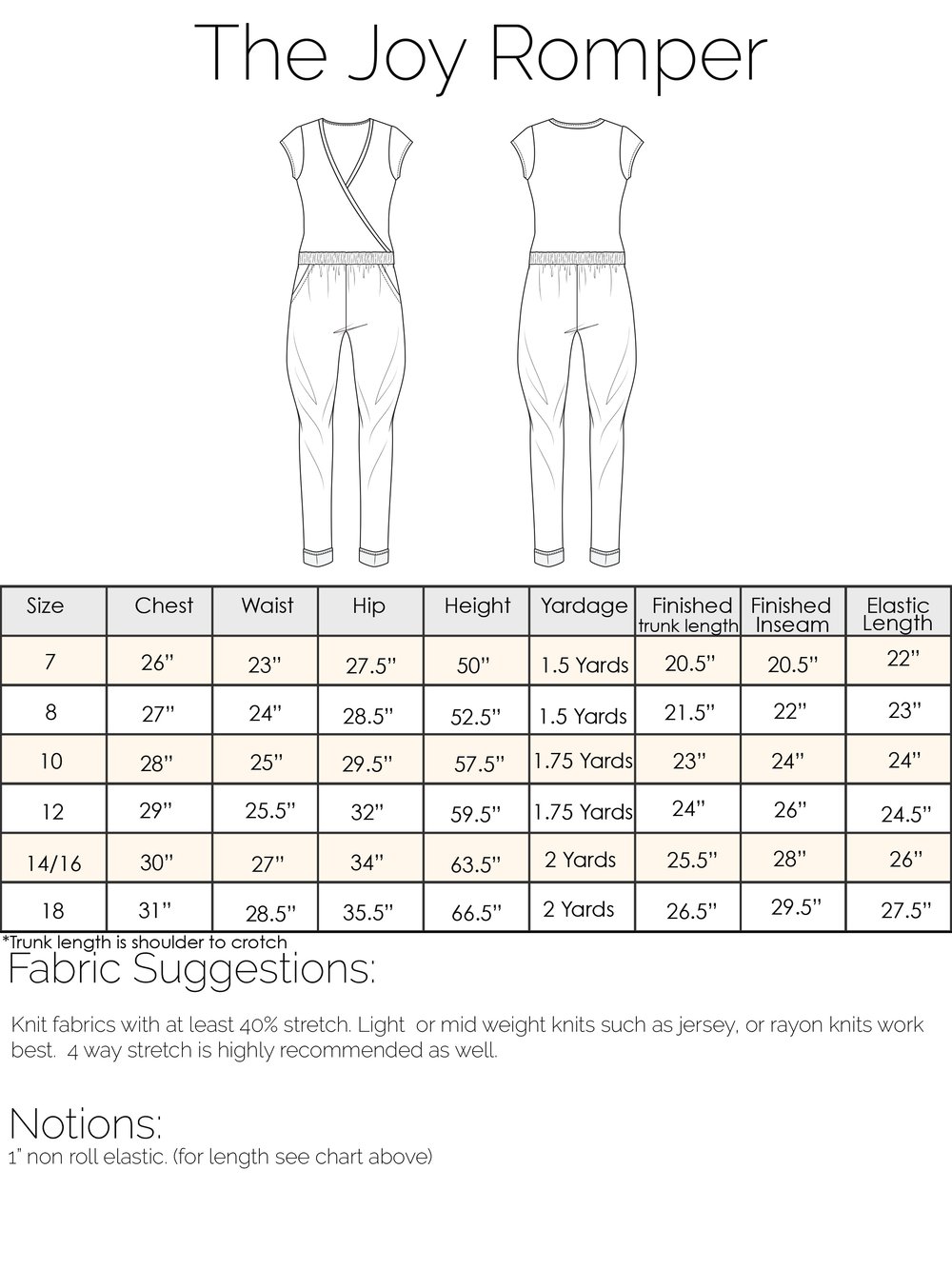 Joy Romper (teen)