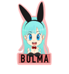 Bunny Bulma Sticker