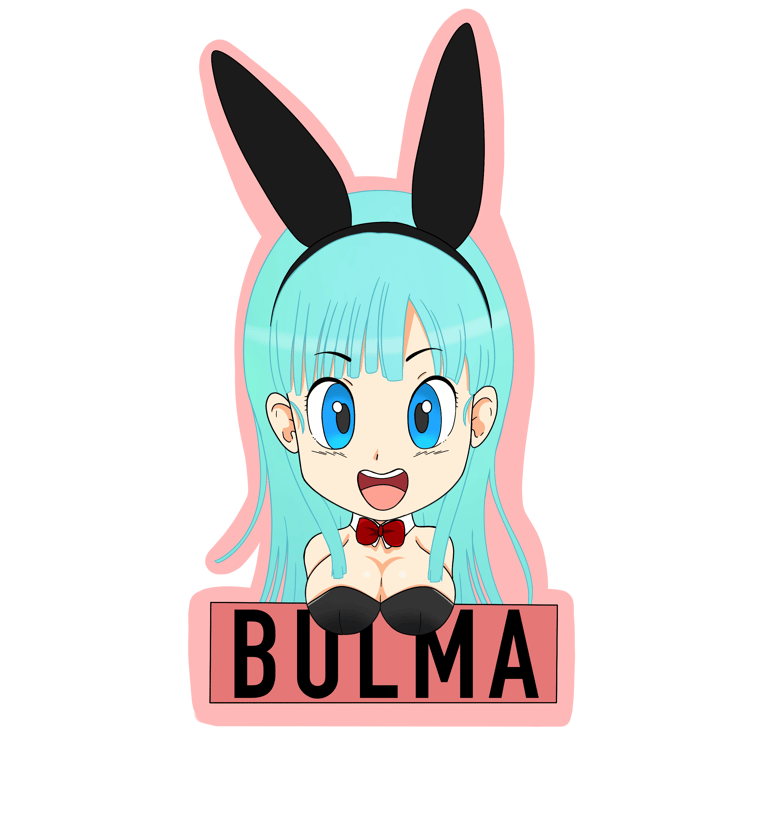 Bunny Bulma Sticker