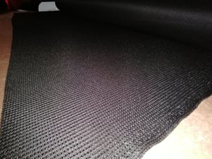 Image of TF 6 Spacer mesh, 2.5mm thickness, Colour Black x 1 metre. Special offer 25% off.