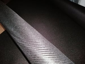 Image of TF 6 Spacer mesh, 2.5mm thickness, Colour Black x 1 metre. Special offer 25% off.