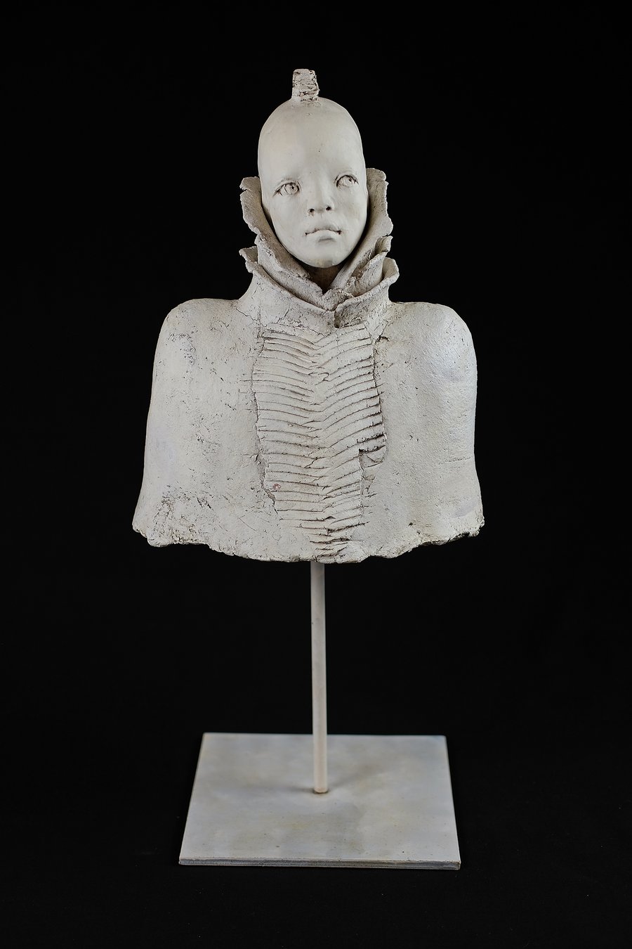 Image of ELIZABETH DUPIN-SJOSTEDT - CERAMIC SCULPTURE 'ENIGMA'