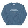 Smash The Patriarchy - Crewneck Sweatshirt | Indigo Blue | NOKOMIS COLLECTION