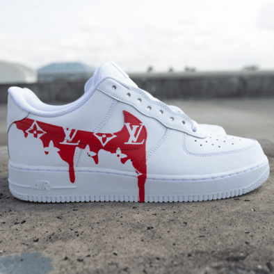 air force 1 louis vuitton drip