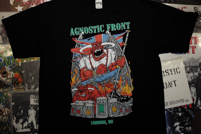 Image of AGNOSTIC FRONT x The Essence Stompin' Through Stonehenge Shirt 