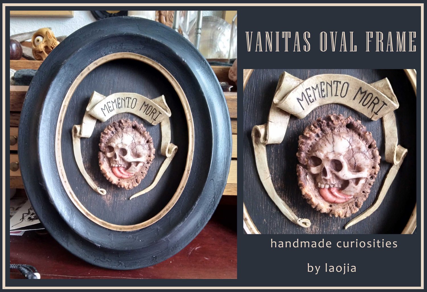 Image of VANITAS OVAL FRAME