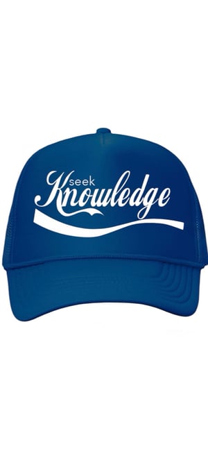 Image of The “Seek Knowledge” Trucker (Royal)