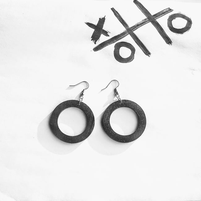 XO Summer Love Mini Hoop Earrings