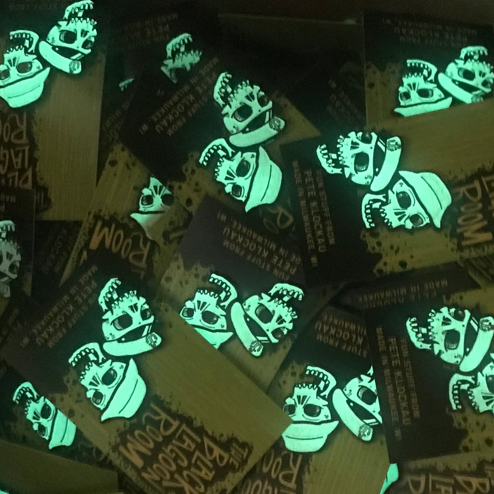 SKULLIGAN'S ISLAND Glow-in-the-Dark Enamel Pin