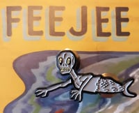 Image 2 of FIJI MERMAID 1.5" Enamel Pin