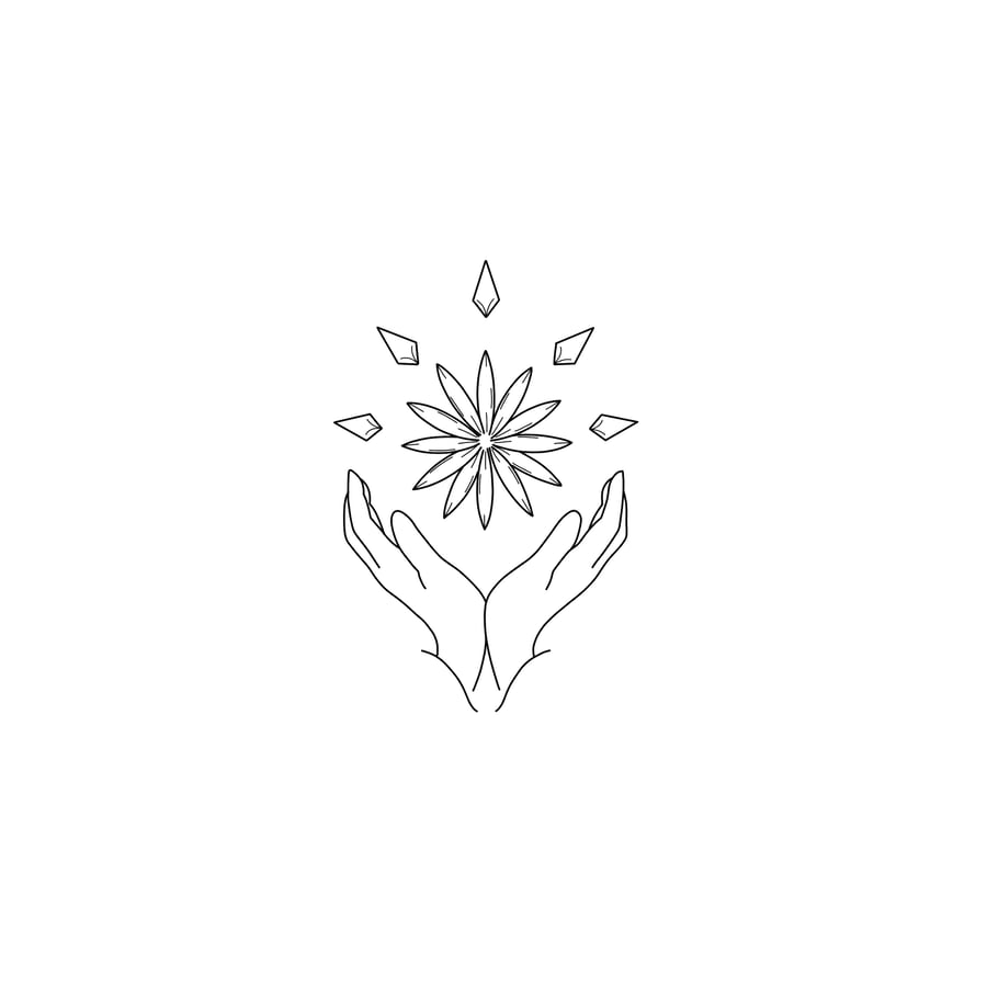 Image of Hand flower