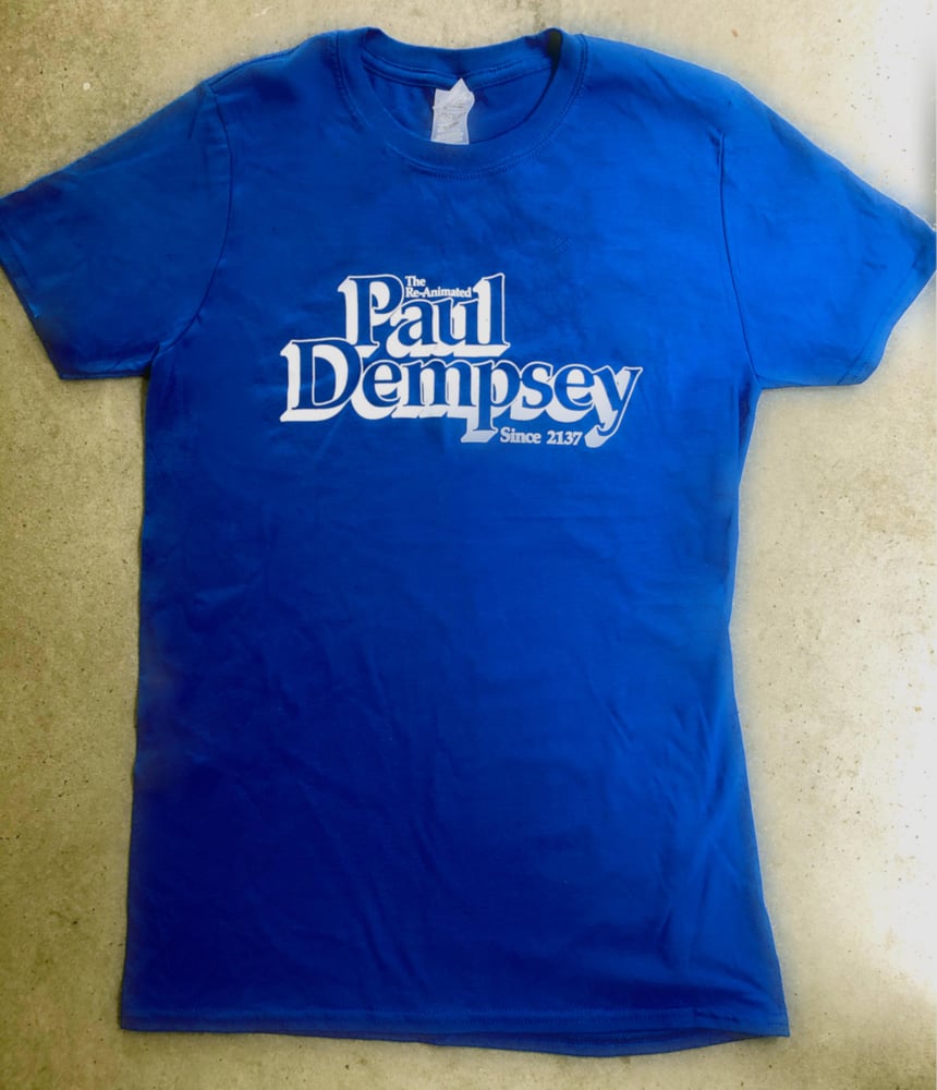 Image of  Black, blue or grey Paul Dempsey Re-animated tee