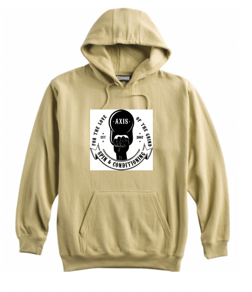 Image of Axis Heavyweight Hoodie - VEGAS GOLD