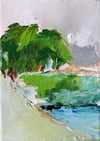 ‘Coastal Drive’ 2019 Oil on canvas