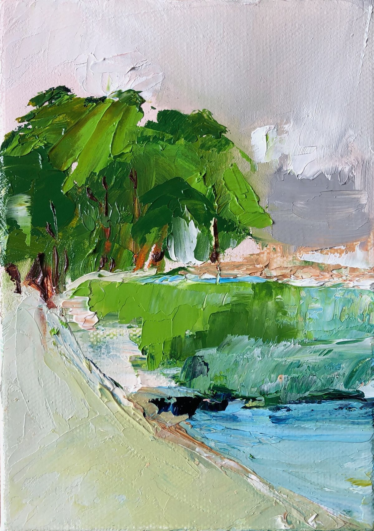 Image of ‘Coastal Drive’ 2019 Oil on canvas