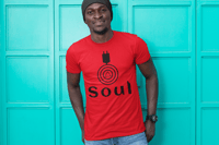 Image 1 of  Men's Soul Tee - available in black, red, or white