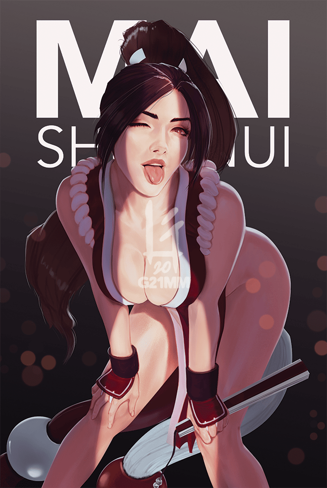 Image of Mai Shiranui, King of Fighters Poster Prints