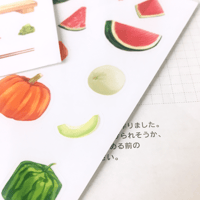 Image 3 of Meat/Melon Clear Sticker Sheet