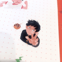 Image 4 of Mob Psycho 100 Clear Sticker Sheet