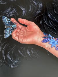 Image 3 of “Lover’s Daydream” original oil painting 