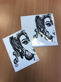Amy Self Portrait Greetings Card and Self Portrait Postcard pack limited edition - 16 left in stock