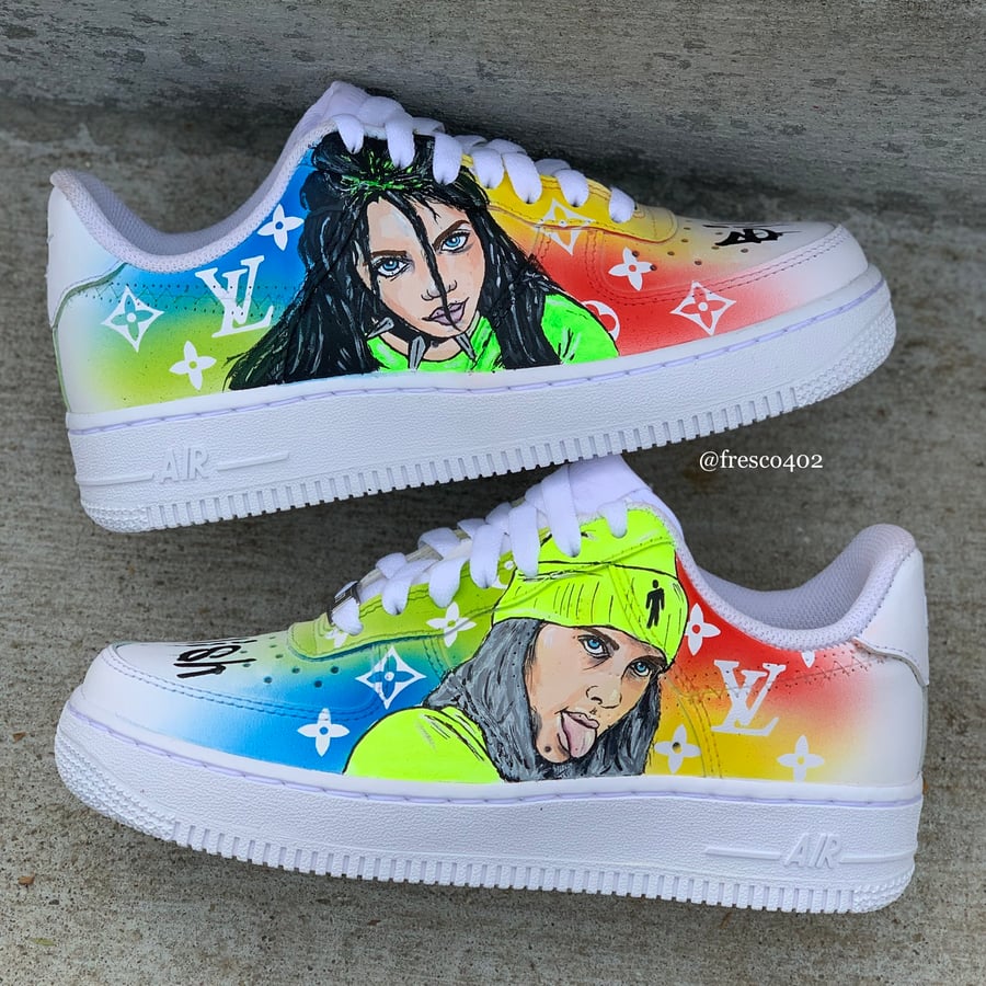 Image of Billie Eilish Custom AF1s 