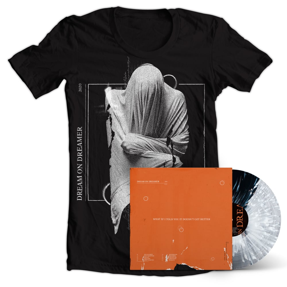 Image of Cloaked Tee + 12" LP
