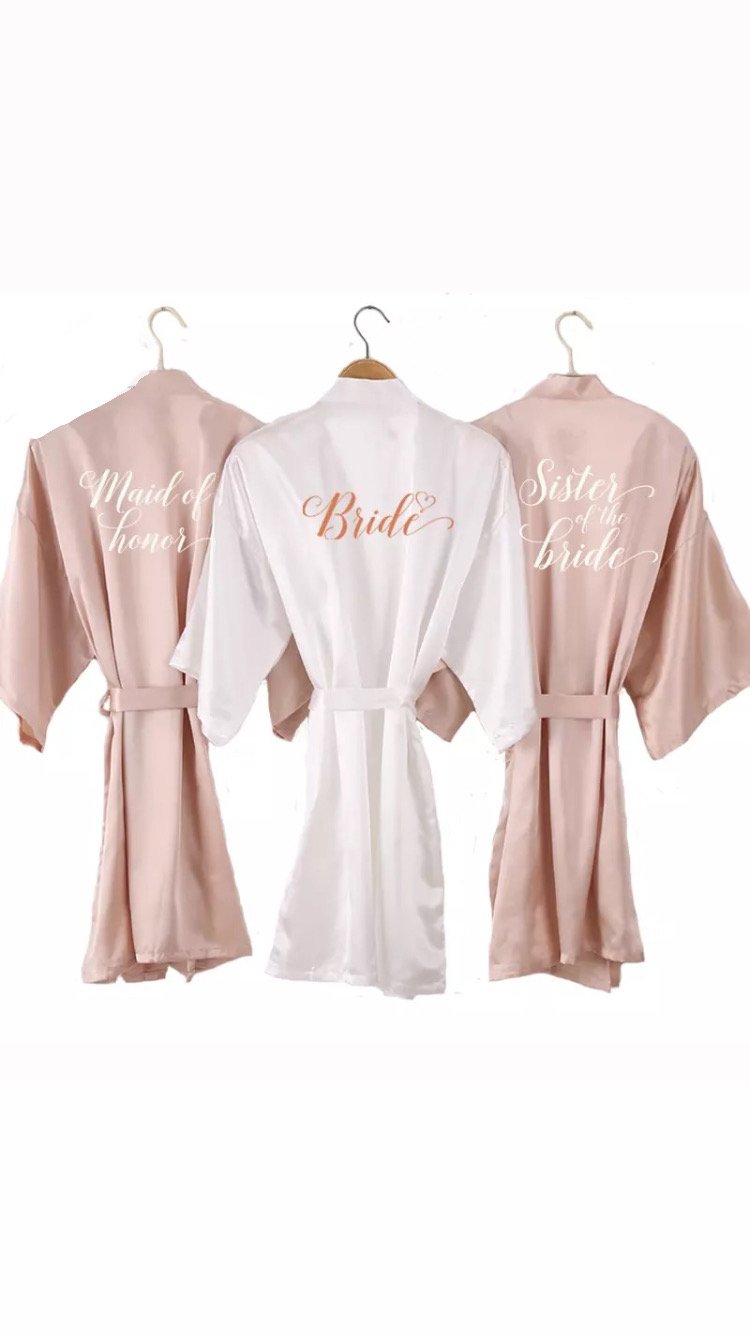 Image of Mumma’s Champagne ‘Wedding Robes’
