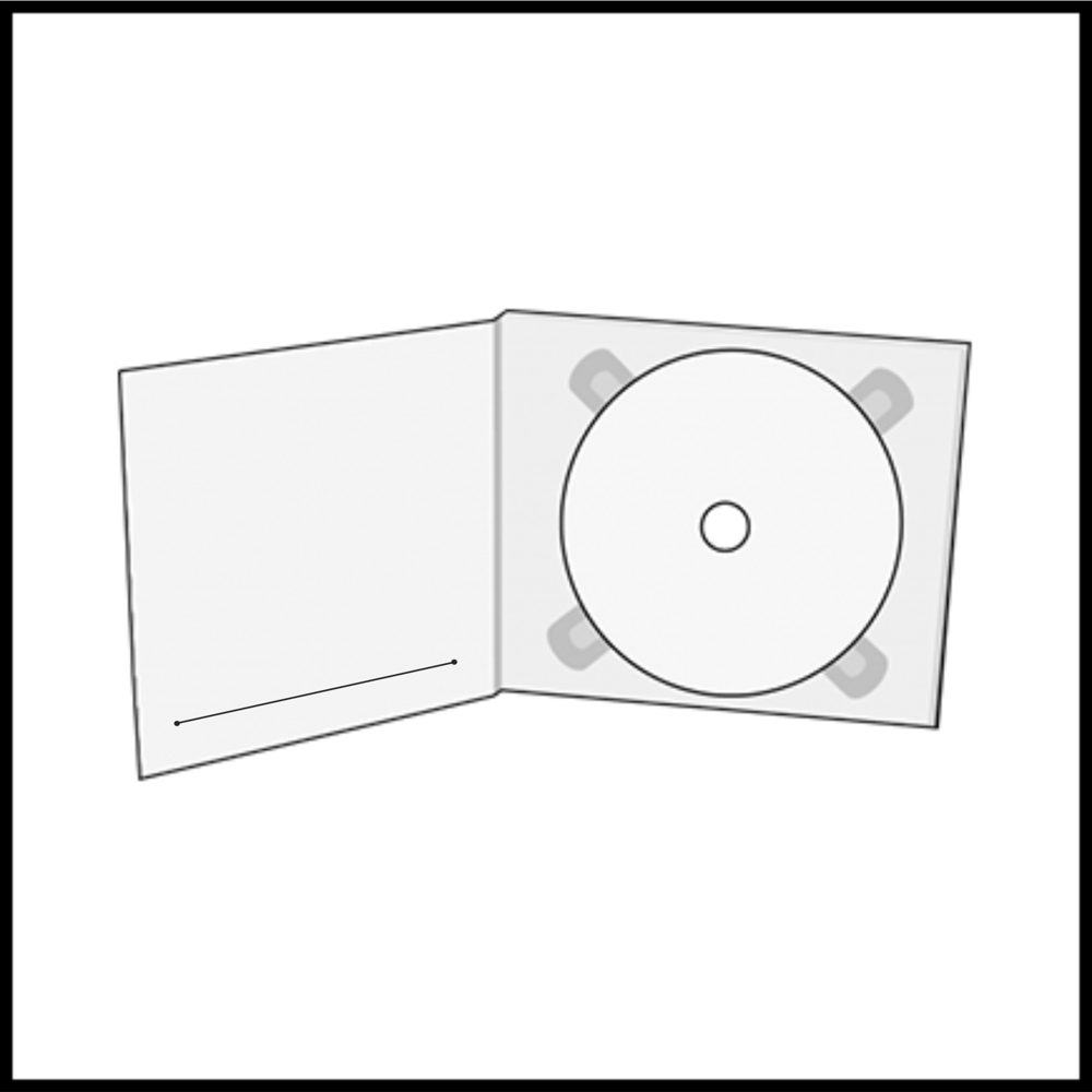 Image of 4P CD DIGIPACK w/ SLOT