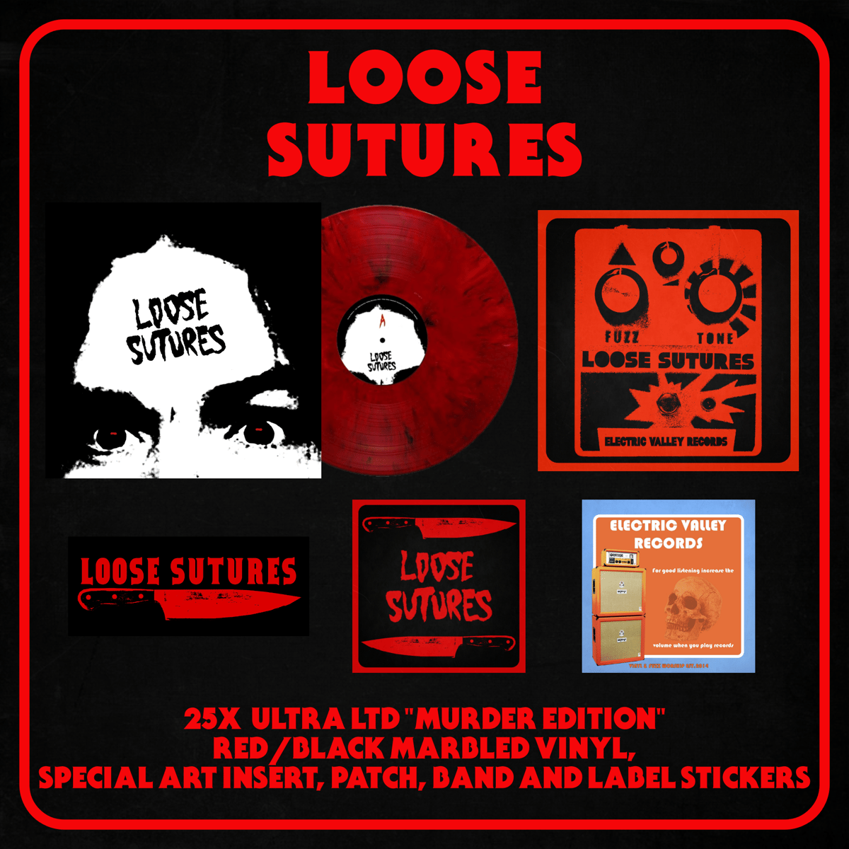 Image of LOOSE SUTURES - S/T Ultra LTD "Murder Edition"