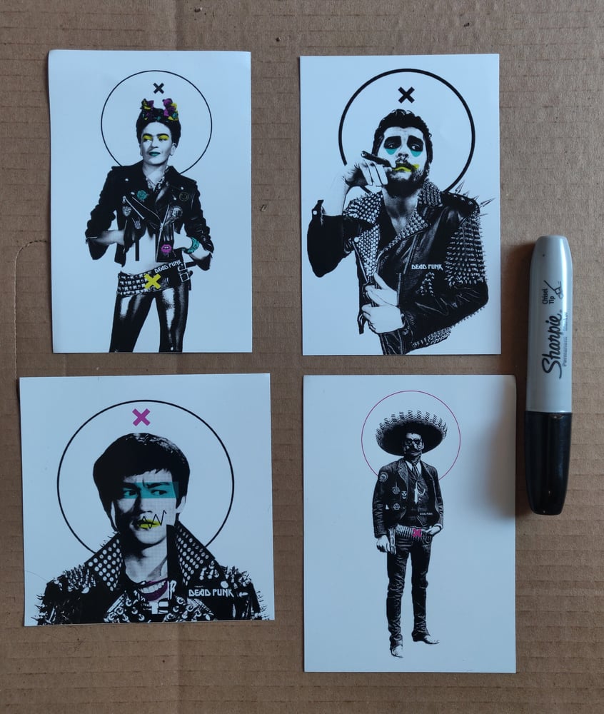 Image of Dead Punks sticker pack 