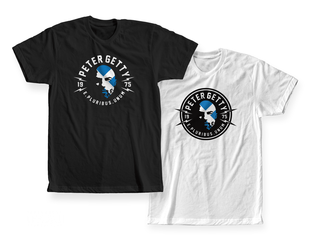 Image of Peter Getty "SOAR ALBA" t-shirt