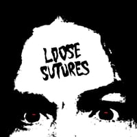 Image 1 of LOOSE SUTURES - S/T Red/Black Marbled Vinyl