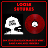 LOOSE SUTURES - S/T Red/Black Marbled Vinyl