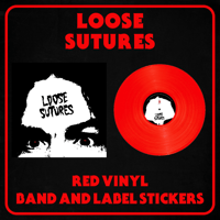 Image 2 of  LOOSE SUTURES - S/T Red Vinyl