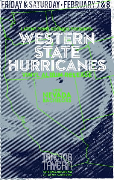 Image of Western State Hurricanes 2020 Show Poster
