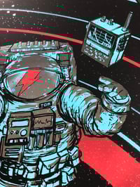 Image 2 of Holographic Foil Can You Hear Me Major Tom?... Nevermind