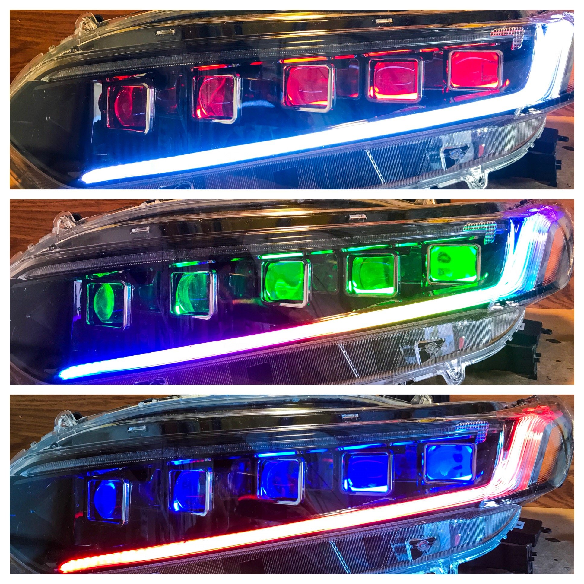Honda Accord 2018-2020 5 Jewels Headlight | Custom Retrofit