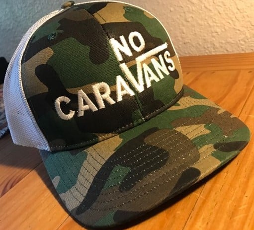 Image of NO CARAVANS ~ FLEXFIT CAP