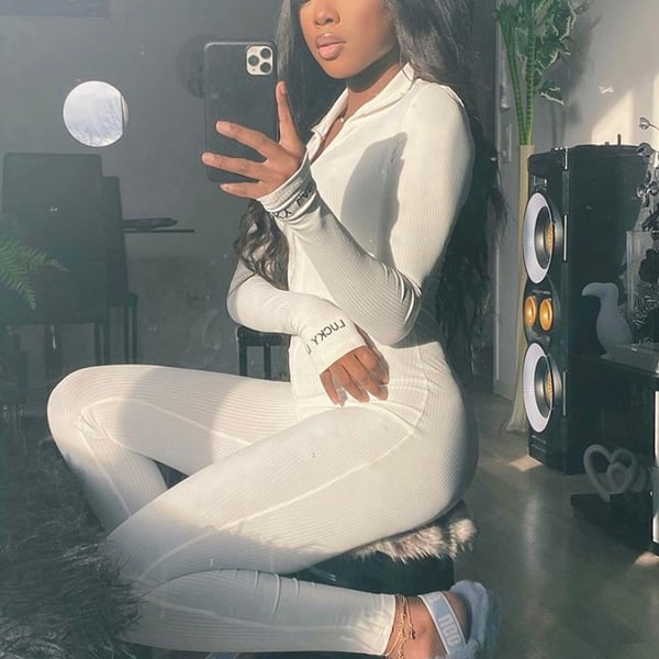 Image of Victoria - Angel White Jumpsuit