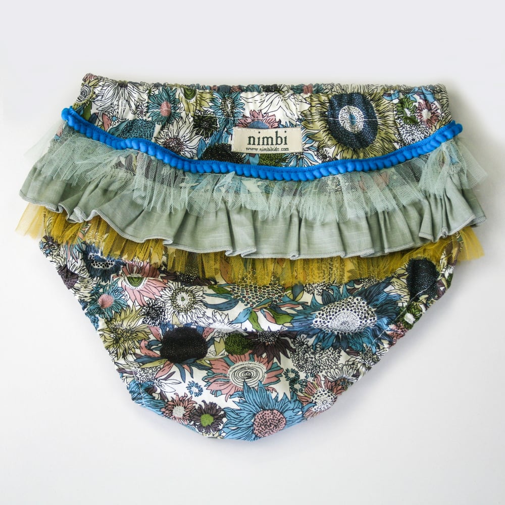 Image of Bambini Ruffled Pilchers - Sunflower Bloom