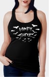 Vampy Bats Racerback Tank Top