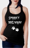 Spooky Dog Mom Racerback Tank Top