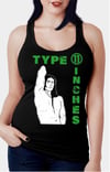 11 Inches Flip-Up Racerback Tank Top