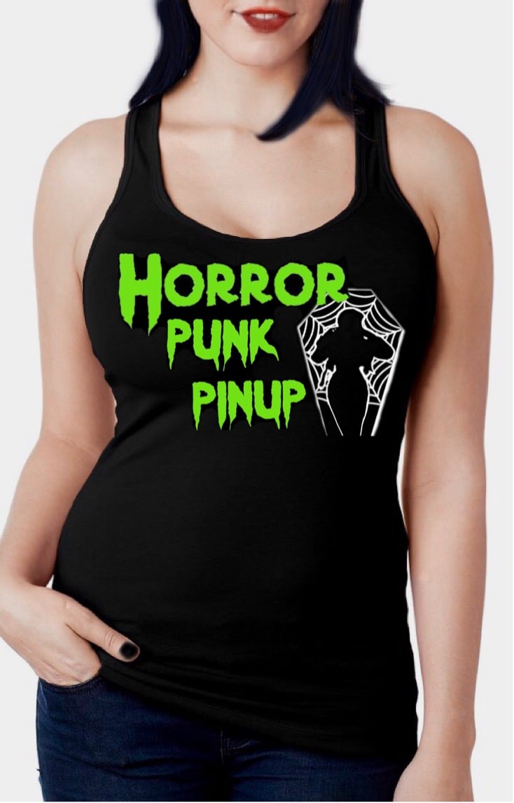 Horror Punk Pinup Racerback Tank Top