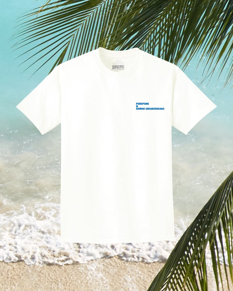 punspunk — Waikiki Triple Crown Hawaii Sneakerheads collaboration tee